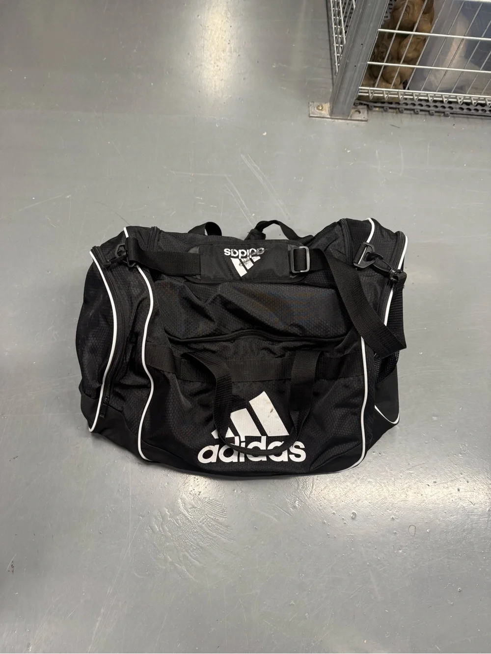 Adidas Duffel Bag - Black Men's Duffel Bag